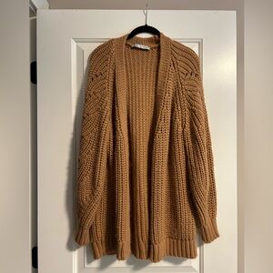 Zara knit cardigan sweater